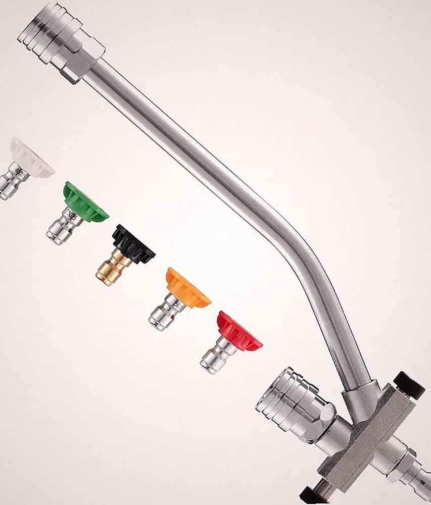Foam Cannon Dual Connector Accessory, Pressure Washer Double Tip Attachment for