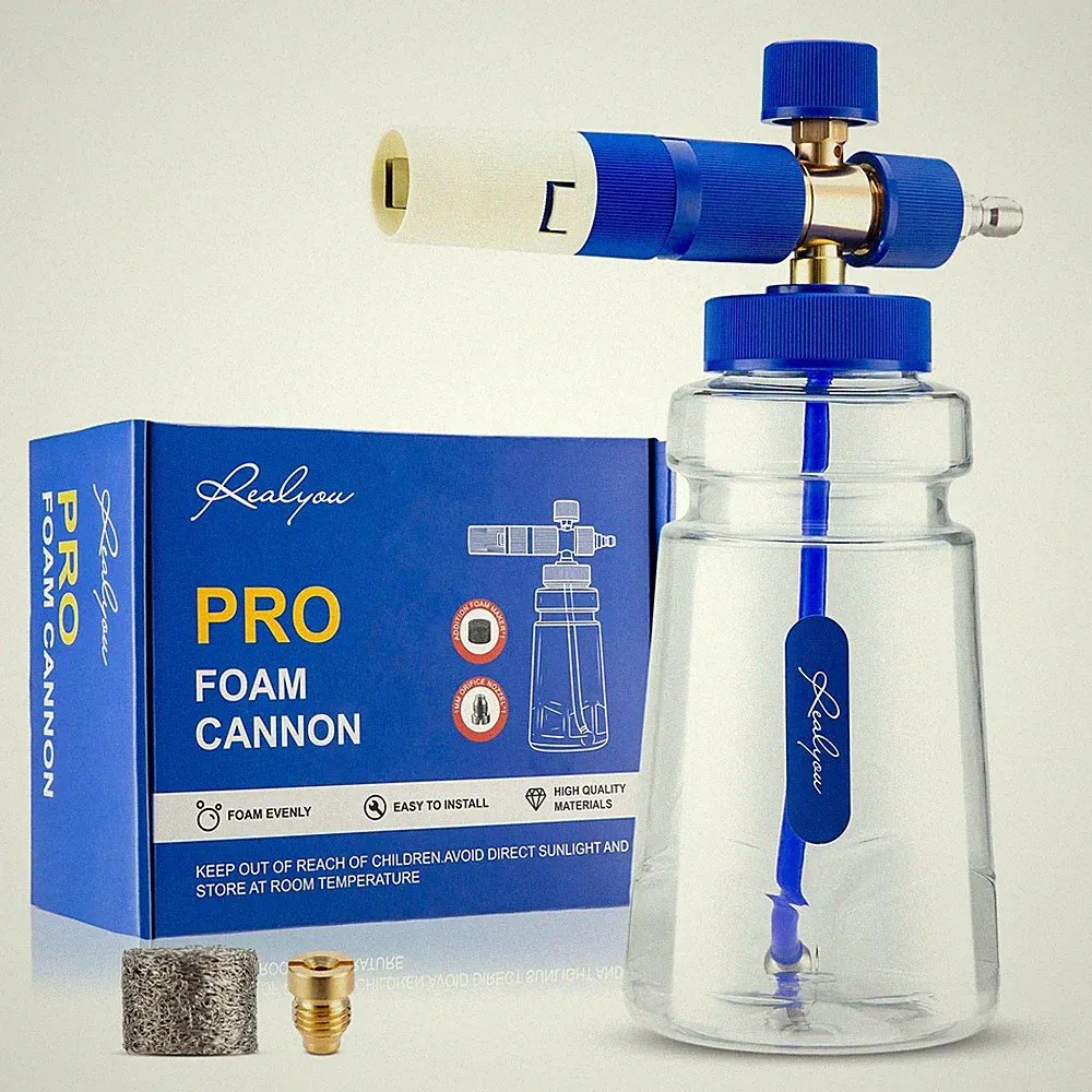 Foam Cannon, Foam Cannon for Pressure Washer with 1/4 Inch Quick Connector, A...