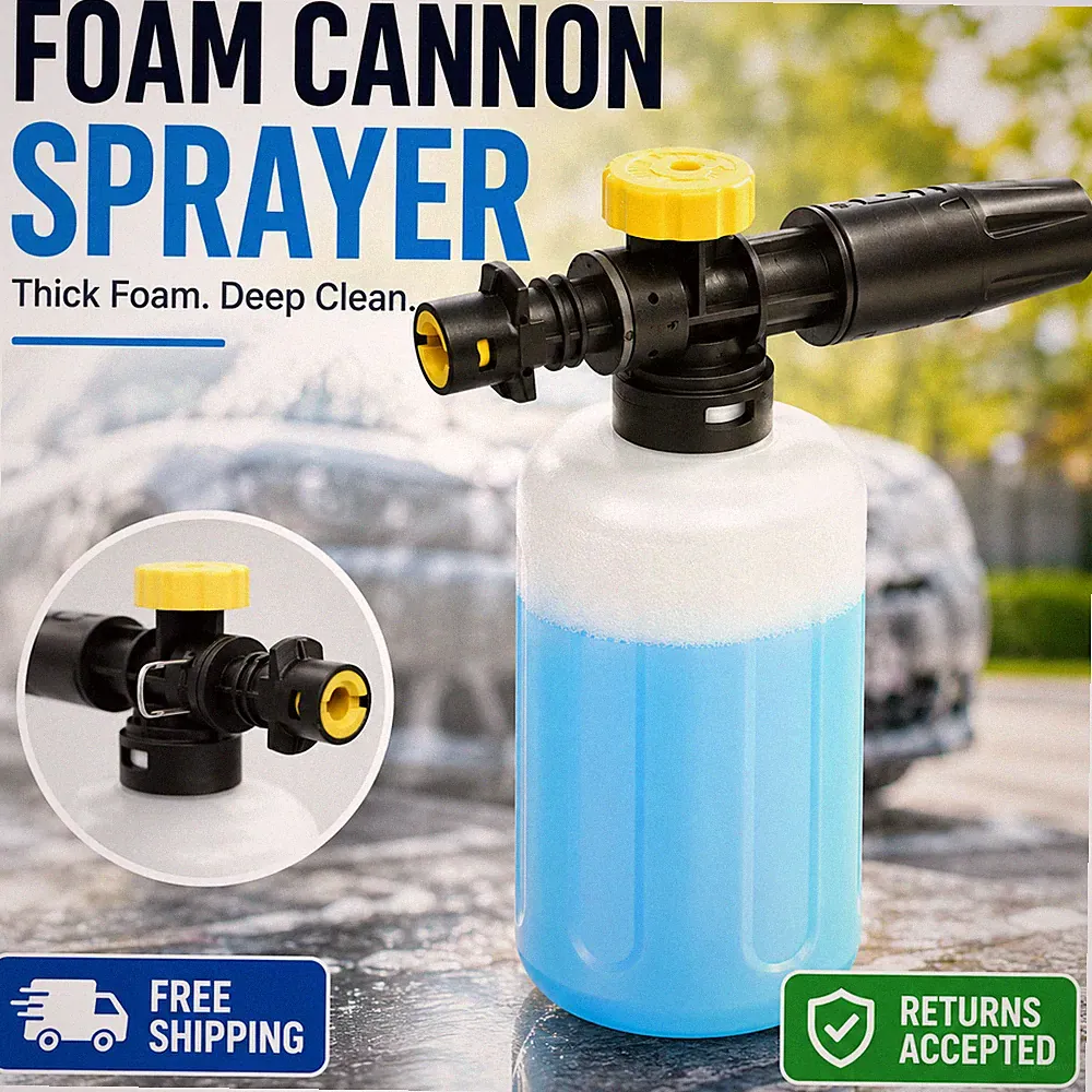 Foam Cannon for Karcher K2-K7 Pressure Washer Adjustable Snow Foam Lance Kit