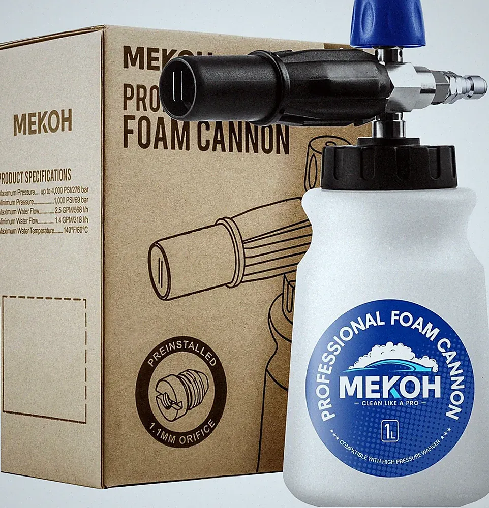 Foam Cannon For Pressure Washer 4000 PSI Snow Foam Gun 1 4 Quick Connect