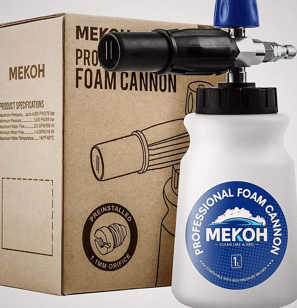 Foam Cannon For Pressure Washer 4000 PSI Snow Foam Gun 1 4 Quick Connect