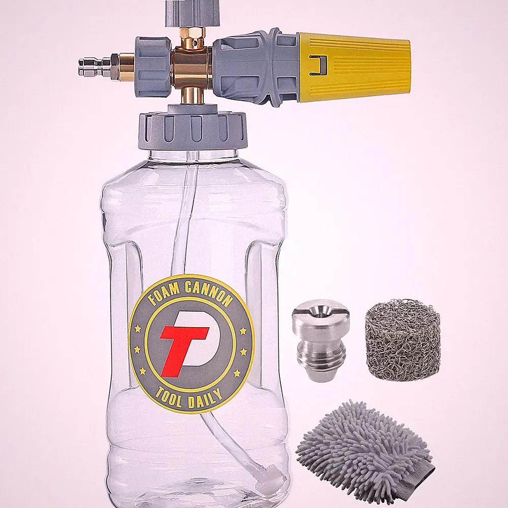 Foam Cannon for Pressure Washer, Adjustable Foam Blaster, 1.5 L