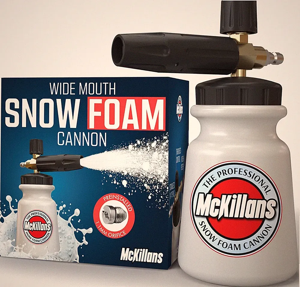 Foam Cannon for Pressure Washer - Car Wash Snow Foam Cannon Washer - Wide Mouth