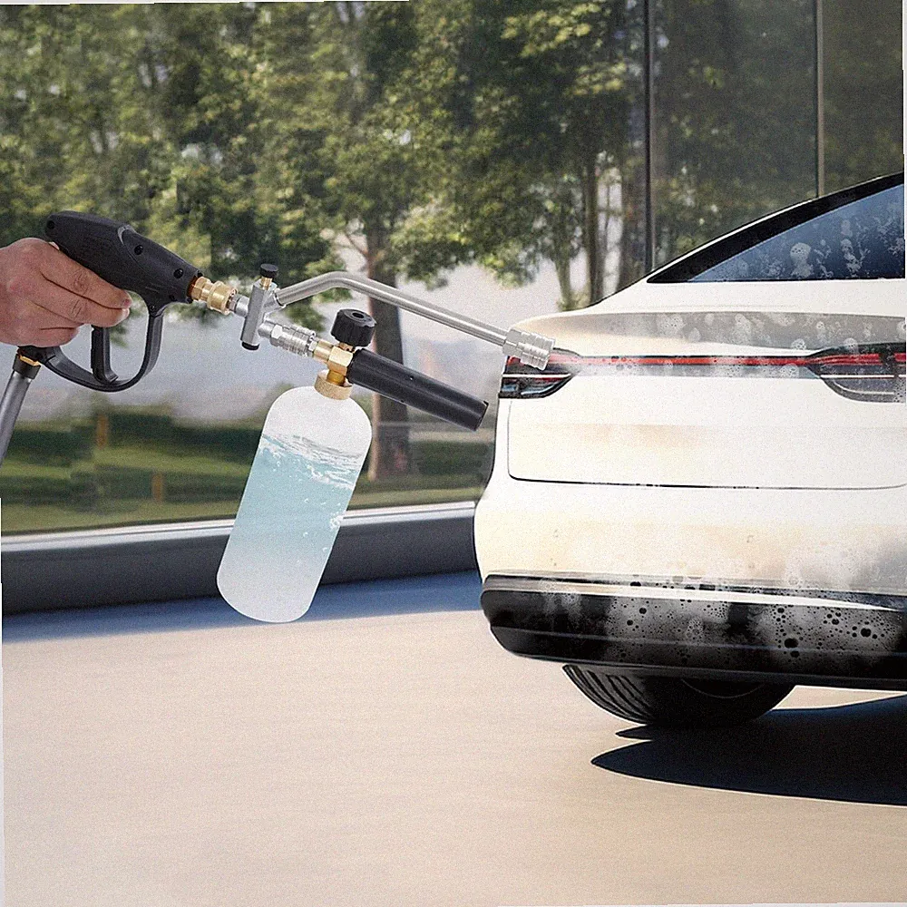 Foam Cannon for Pressure Washer, Professional Car Wash Foam Blaster Kit with...