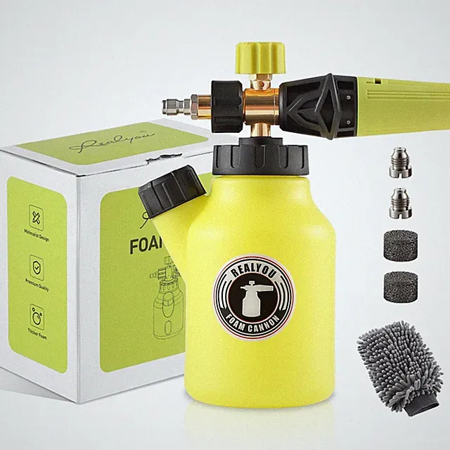 Foam Cannon for Pressure Washer up to 4500 PSI, Premium Foam Sprayer with Eas...