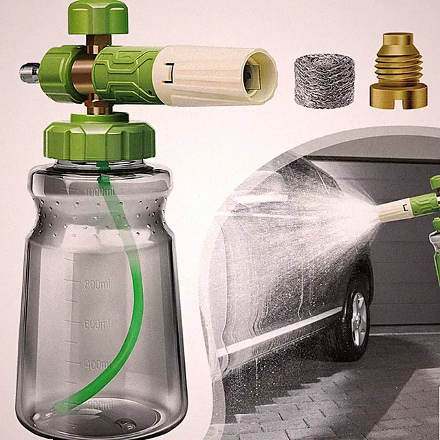 Foam Cannon for Pressure Washer, Upgraded Wide Mouth Snow Foam Cannon for Car...
