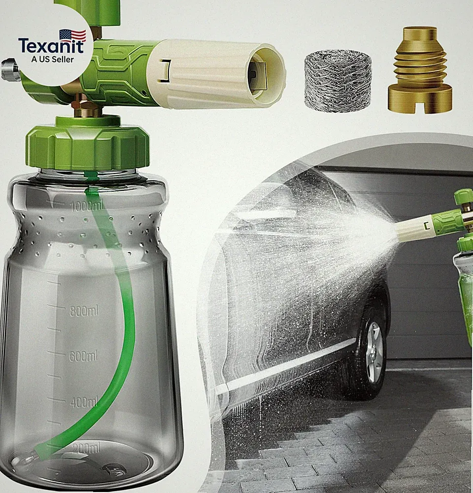 Foam Cannon for Pressure Washer, Upgraded Wide Mouth Snow Foam Cannon for Car Wa