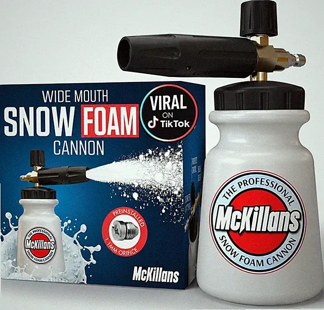 Foam Cannon for Pressure Washer (Wide Mouth) - Car Wash Snow Foam Cannon Lanc...