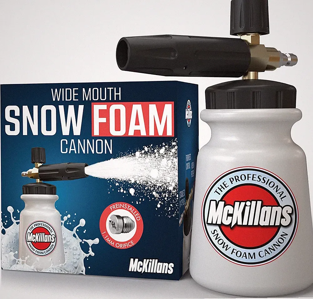 Foam Cannon for Pressure Washer (Wide Mouth) - Car Wash Snow Foam Cannon Lance