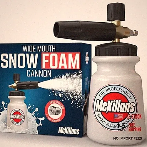 Foam Cannon for Pressure Washer (Wide Mouth) - Car Wash Snow Wide Mouth Bottle