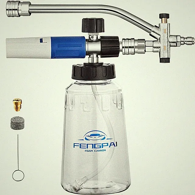 Foam Cannon for Pressure Washer with Dual Connector Accessory, Dual Lance Soa...