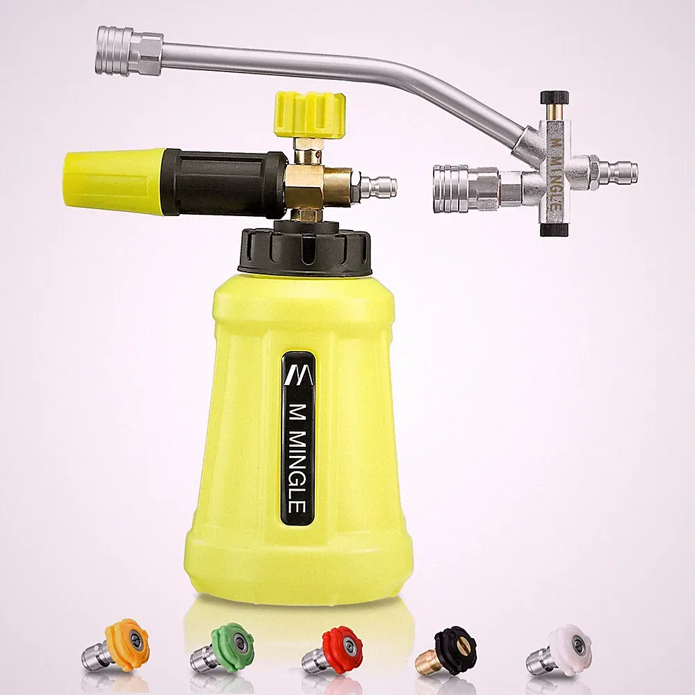 Foam Cannon for Pressure Washer with Dual Connector Accessory, Power Washer S...