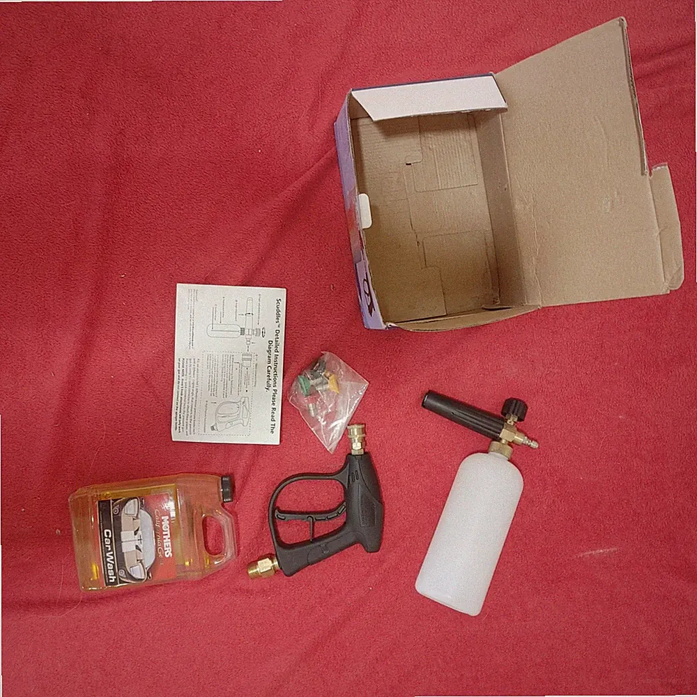 Foam Cannon Lance Set for Cars - HOSE or PRESSURE WASHER - mothers car soap
