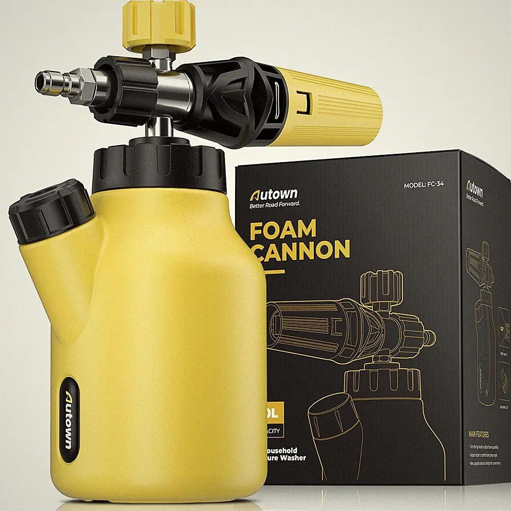 Foam Cannon Pressure Washer, 1/4" Quick Connect & Adjustable Nozzle