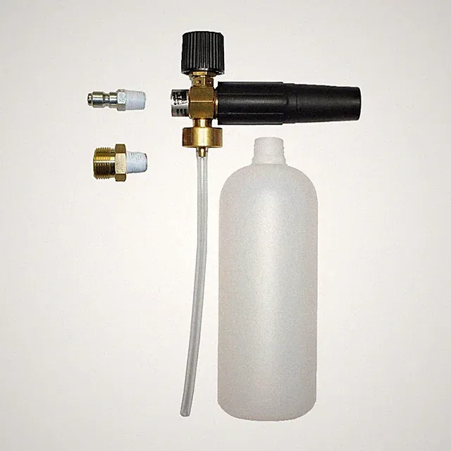 Foam Cannon Pressure Washer Attachment for Cleaning Vehicles, Pole Barns, Hou...
