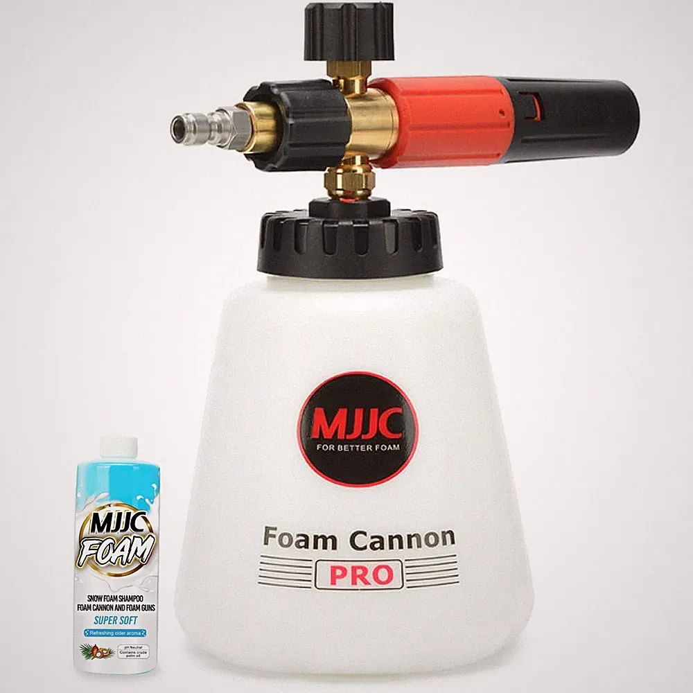Foam Cannon Pro V2.0 1/4 Quick Connector 40 oz Pressure Washer MJJC Thicker Snow