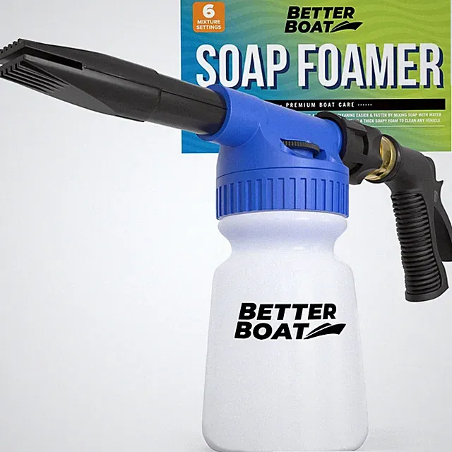 Foam Cannon Soap Gun, Foam Sprayer for Boat Cleaning and Car Wash, Washing Fo...
