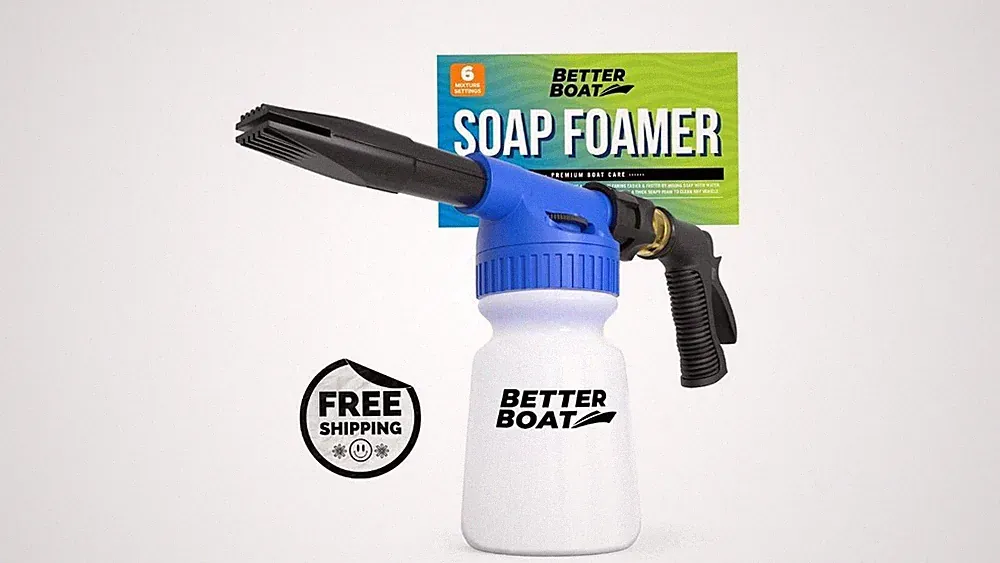 Foam Cannon Spray Gun for Car Wash & Boat Cleaning Pressure Washer Tool