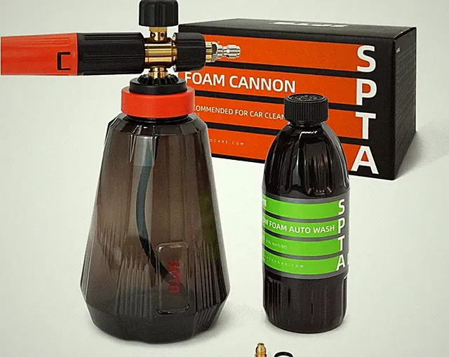 Foam Cannon (Thicker Snow Foam Technology) with 1/4 Inch Quick Connector for Pre
