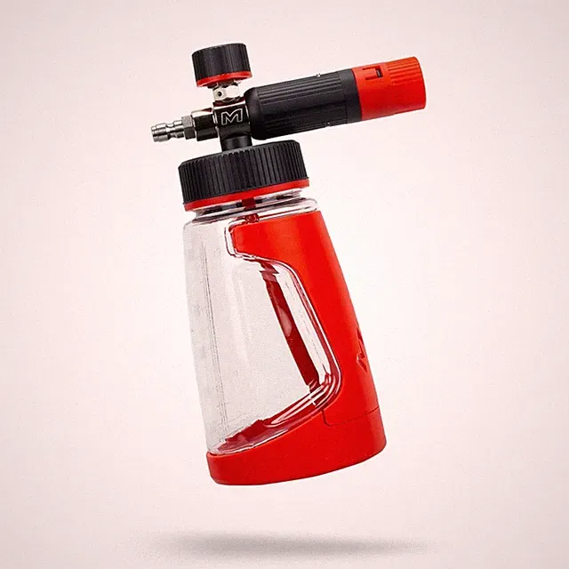 Foam Cannon V2 | 1L Bottle with 1/4” Quick Disconnect & Brass Fittings | Adju...