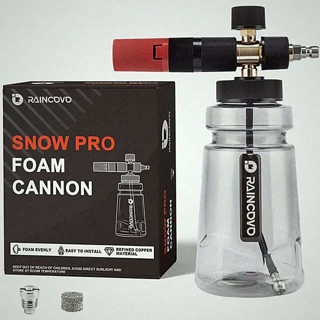 Foam Cannon Wide Mouth for Pressure Washer, Snow Pro