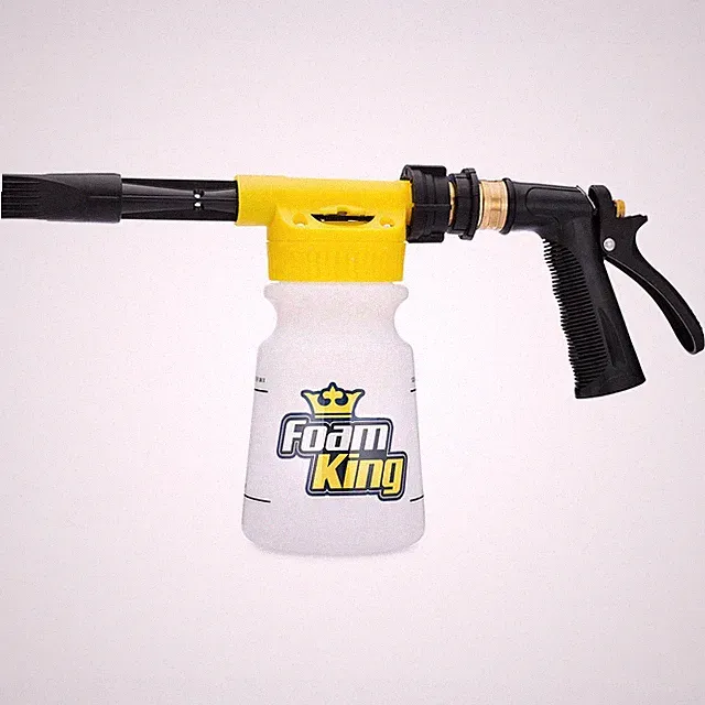 Foam King Car Wash Foam Gun, Foam Cannon for Hose Garden The King of Suds U...