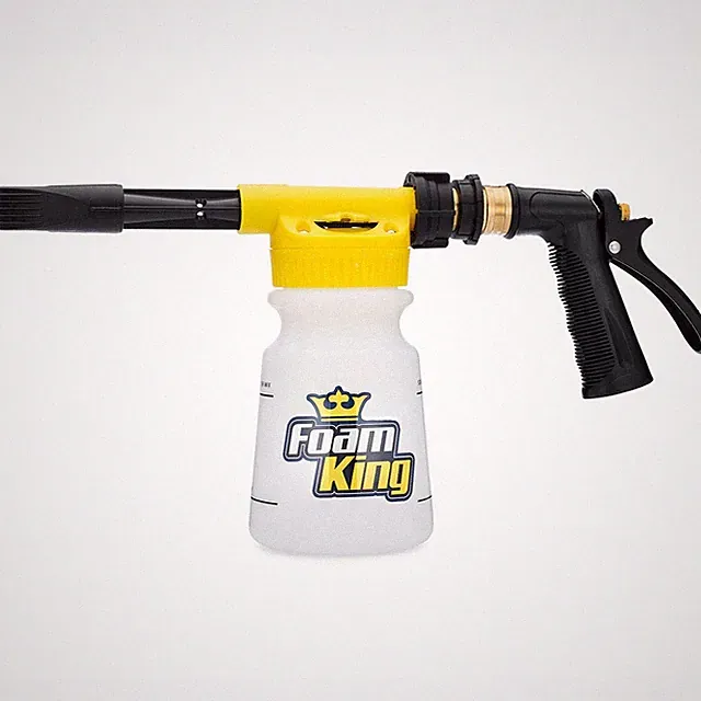 Foam King Car Wash Foam Gun Sprayer, Foam Cannon Garden Hose Soap Sprayer