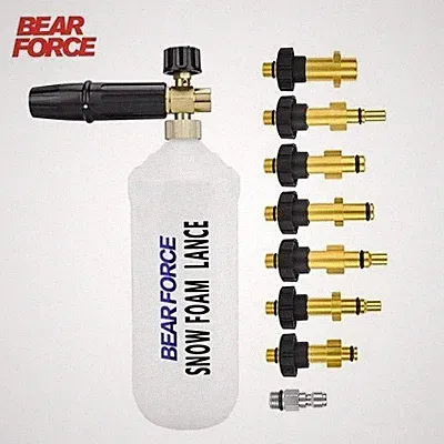 Foam Lance Nozzle Attachment High Pressure Washer Cannon Gun Adapter