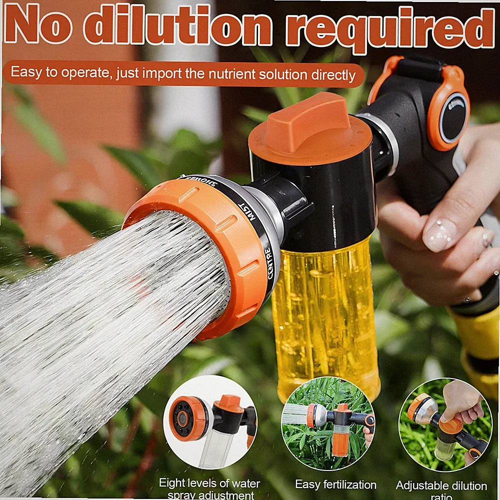 Foam Washer Gun Car Lance Cannon Spray Pressure Jet Bottle Hose Cleaner Tool Kit