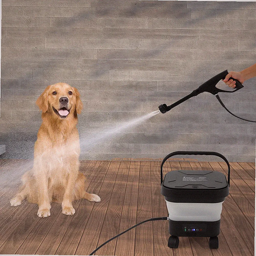 Folding Pressure Washer Multi-function Sprayer High-Pressure Water Gun for Car