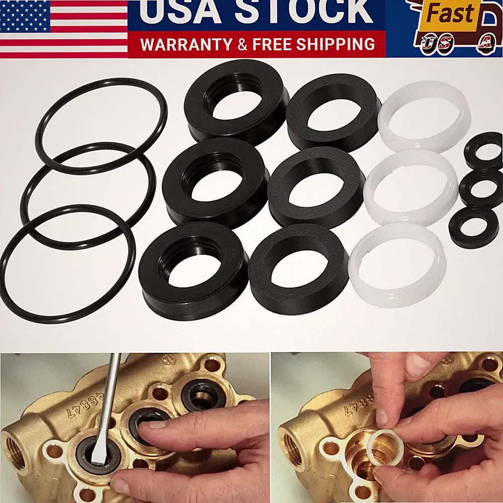 FOR CAT PUMP 66DX 6DX PRESSURE WASHER PUMP 34262 SEALS REBUILD KIT