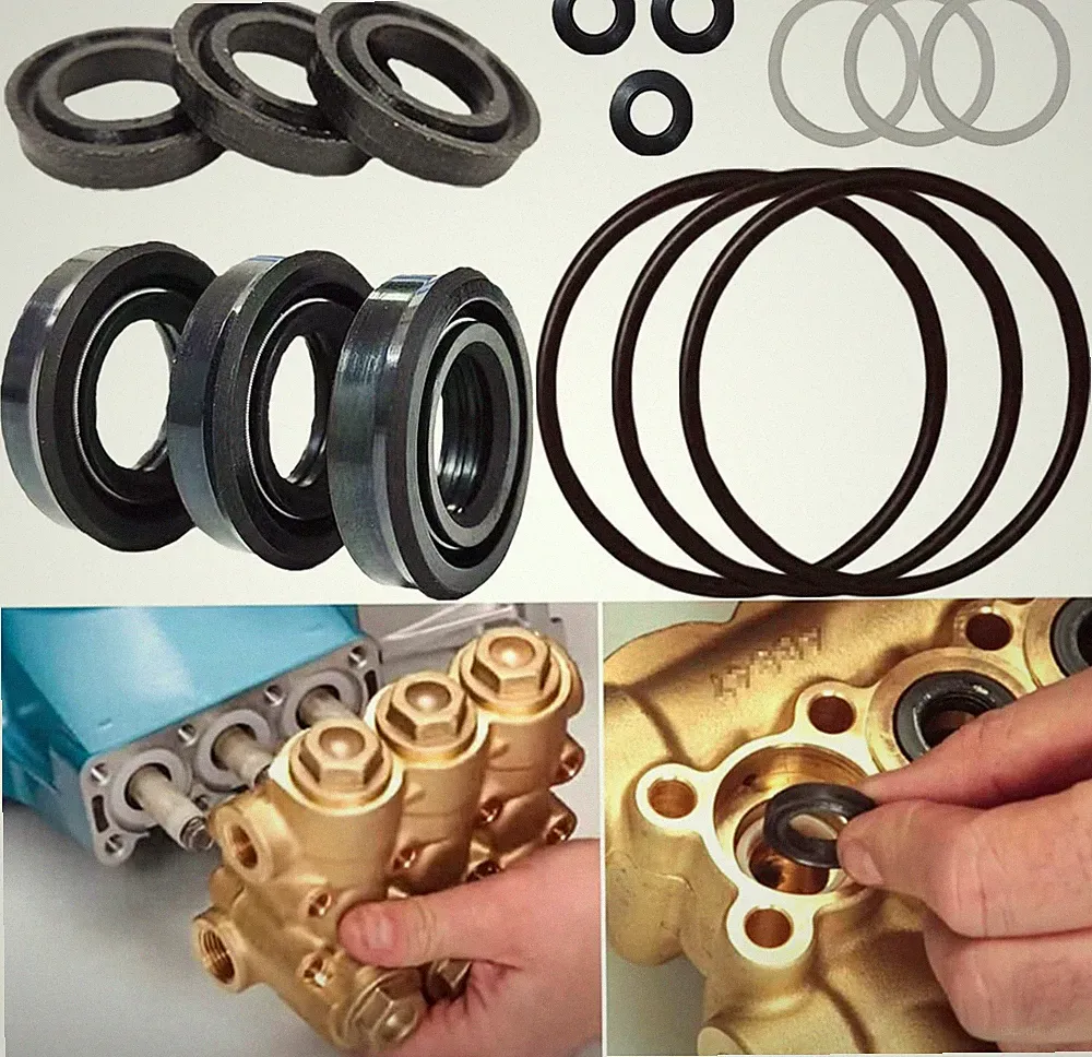 FOR CAT PUMP 66DX 6DX PRESSURE WASHER PUMP 34262 SEALS REBUILD KIT 66DX40G1I