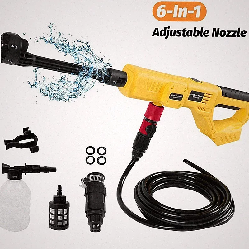 FOR DEWALT 20V Battery Cordless Car Washer High Pressure Water Spray Gun US