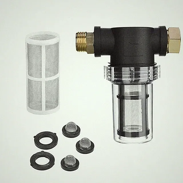 For Garden Hose Pressure Washer Inline Water Filter 80 PSI Max for Cleaner