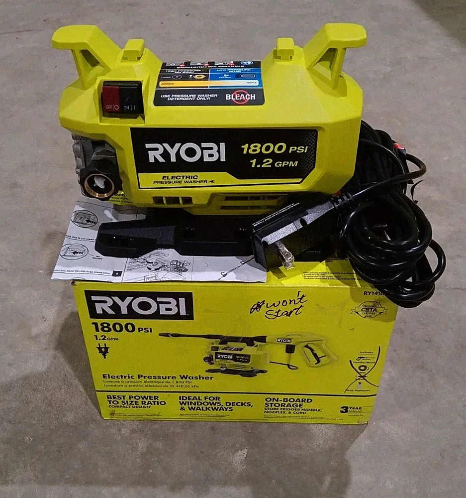 ryobi pressure washer parts
