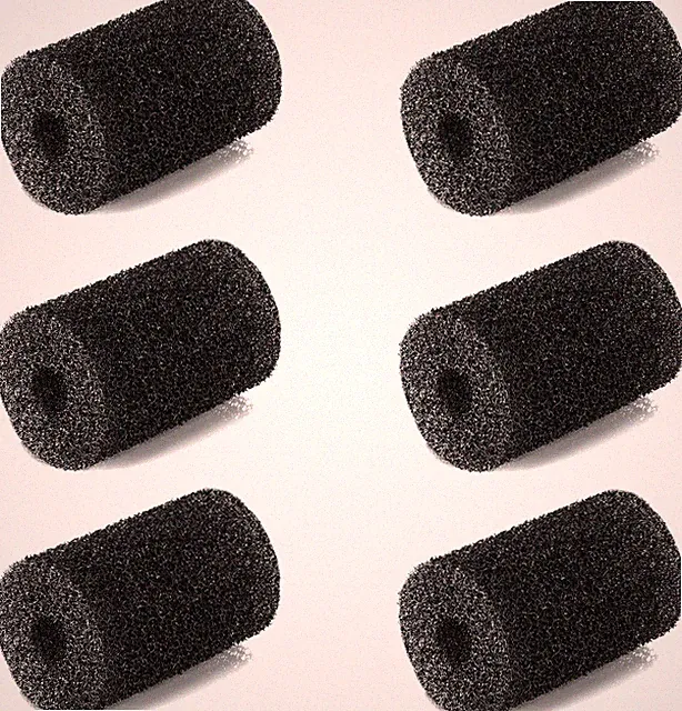 For Polaris Pool Cleaner Parts,6 Pack Sweep Hose Tail Scrubbers