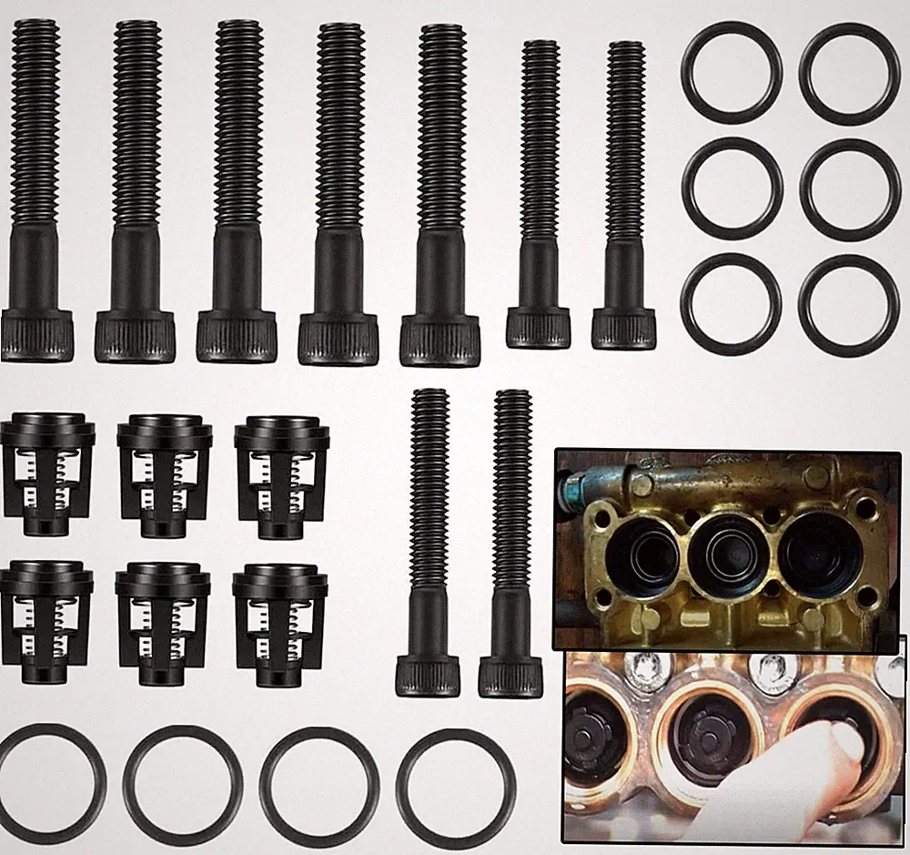 For Troy-Bilt, Briggs & Stratton 190591GS Pressure Washer Pump Valve Check Kit