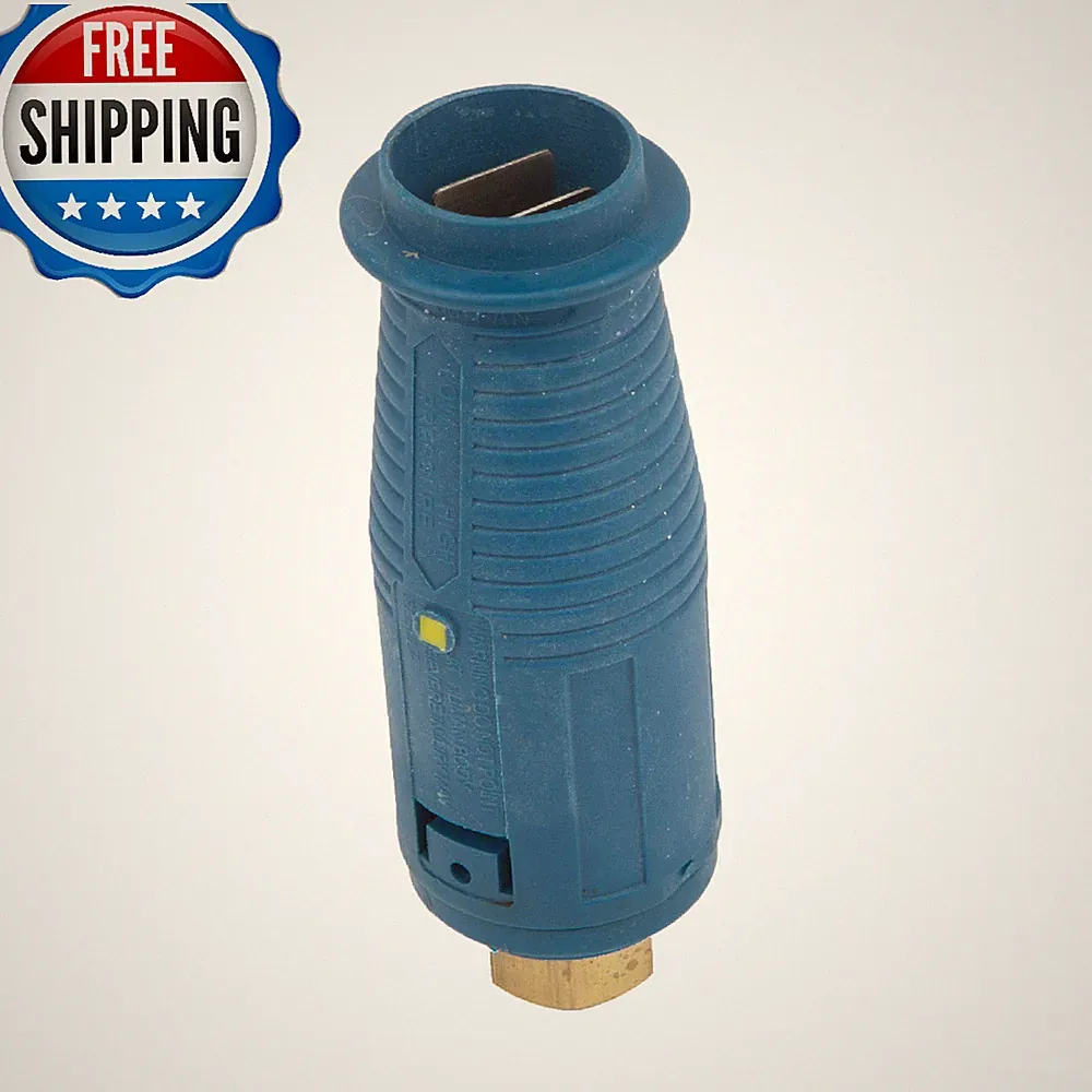 Forney 75166 Pressure Washer Nozzle, Multi-Regulator, 0-80 Degree, 3200 PSI