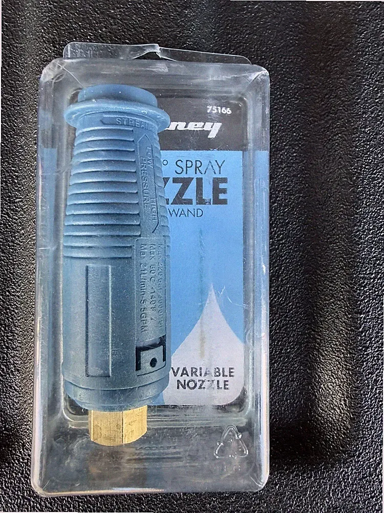 Forney Adjustable VARIABLE SPRAY NOZZLE 3.5mm 3200psi Pressure Washer 75166