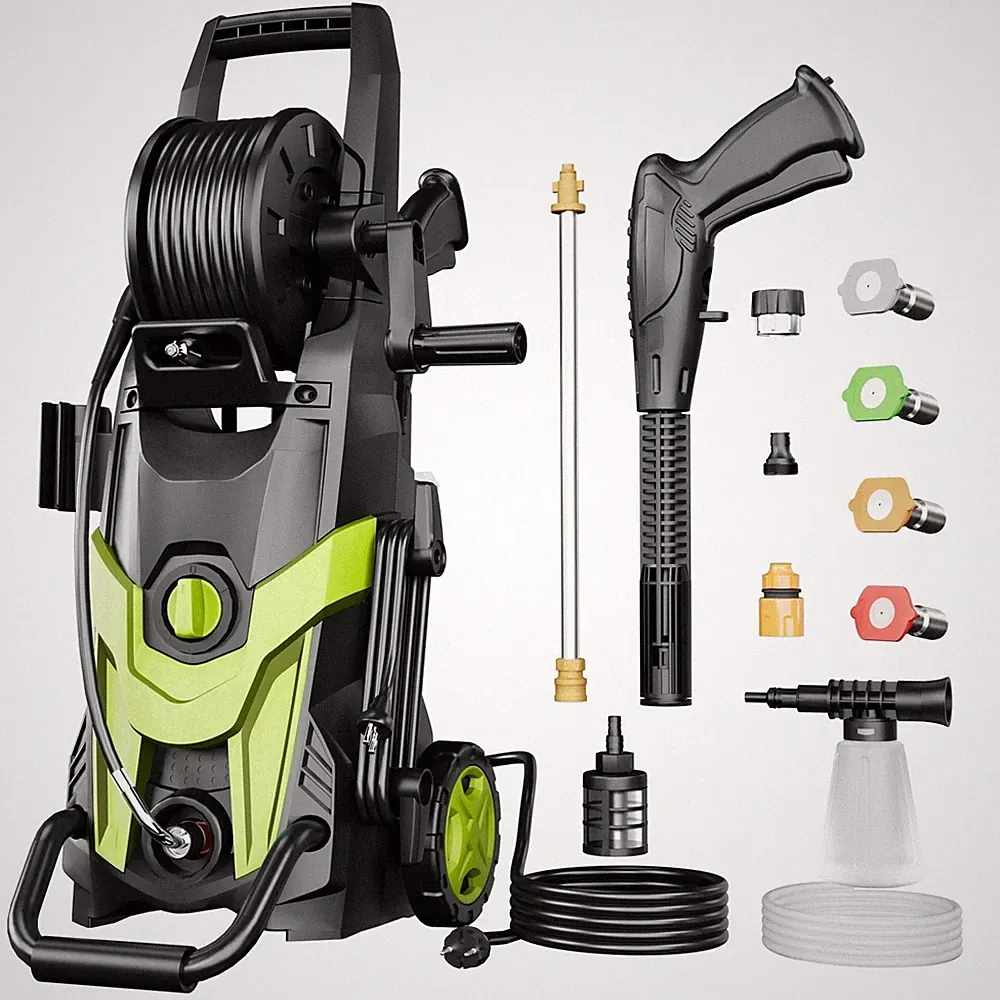 FOTING 2025 ELECTRIC PRESSURE WASHER, 4500 PSI 3.2 GPM POWER WASHER - GREEN