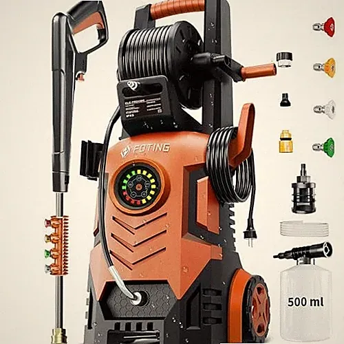 FOTING 2026UPGRADED PRESSURE WASHER 5000PSI WITH ADJUSTABLE TOUCH SCREEN 8