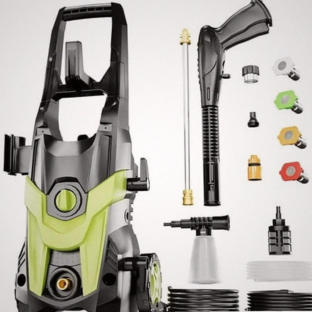 FOTING 4300 PSI at 2.8 GPM Electric Pressure Washer 4 Quick Connect Nozzles Foam