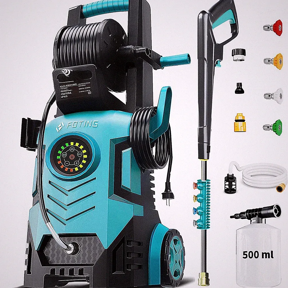FOTING PRESSURE WASHER 5000PSI ADJ-8-LEVEL TOUCH SCREEN 34" - Scratch & Dent