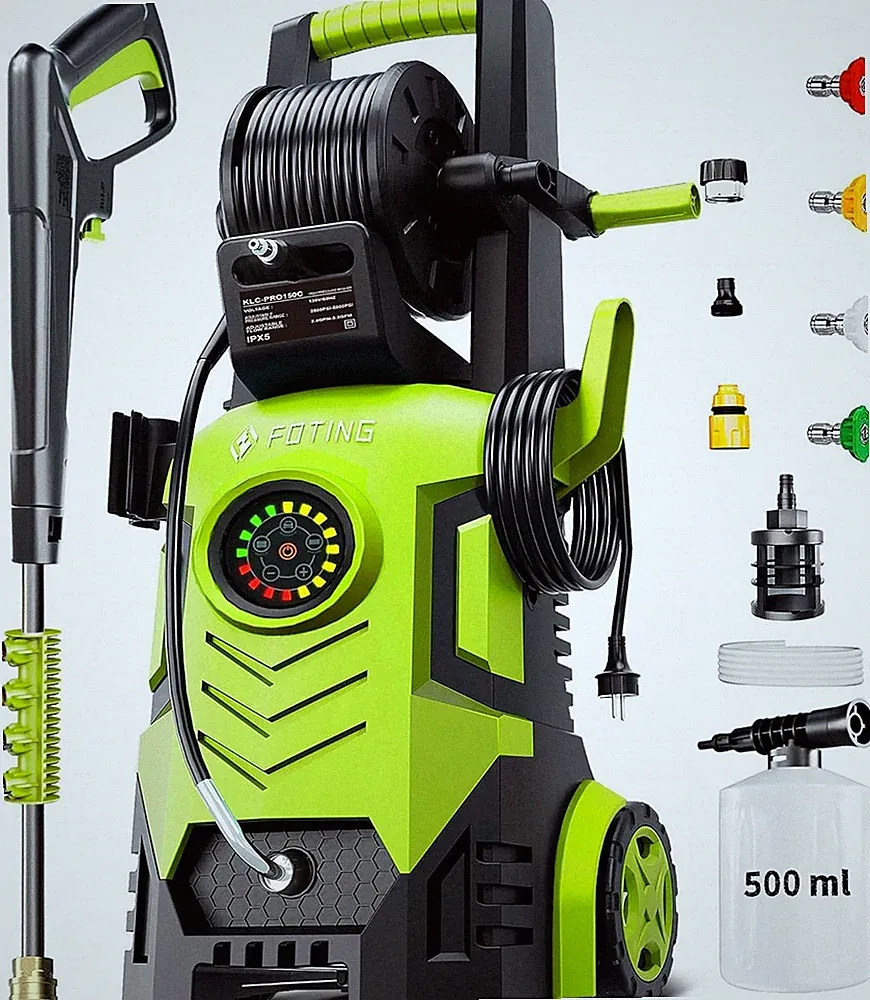 FOTING PRESSURE WASHER 5000PSI - GREEN