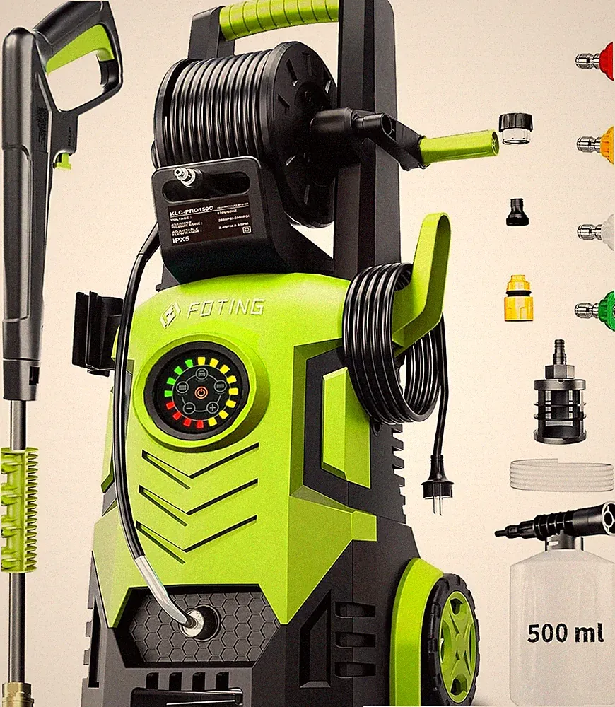 FOTING PRESSURE WASHER 5000PSI - GREEN