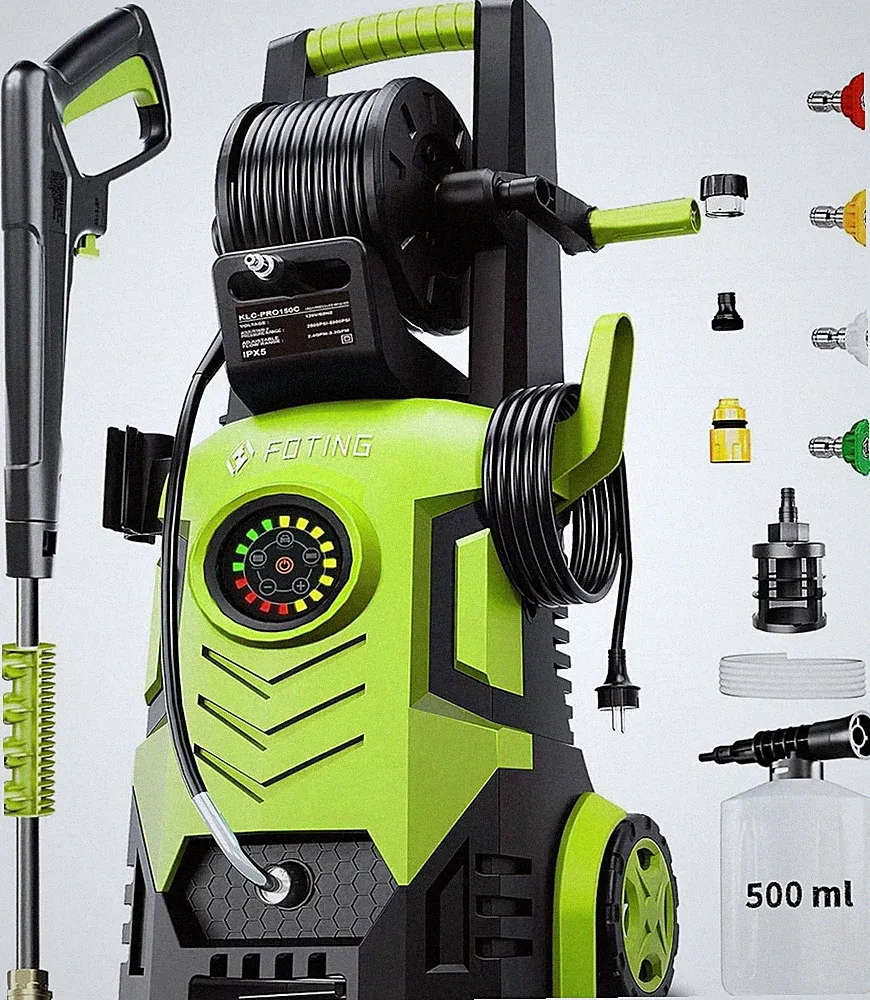 FOTING PRESSURE WASHER 5000PSI - GREEN - Scratch & Dent