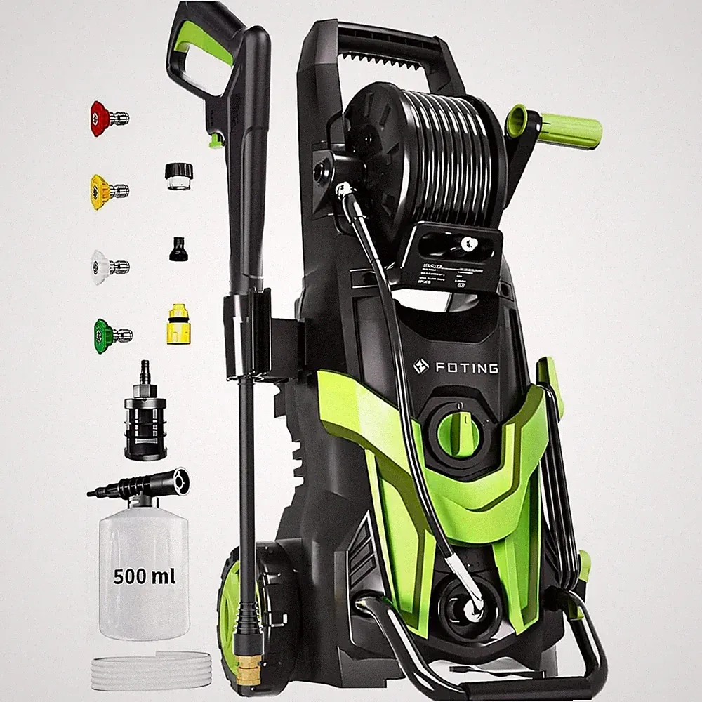 FOTING Upgraded Pressure Power Washer 4500PSI, 4 Quick Connect - Scratch & Dent