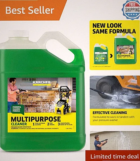 Fresh Scent Kärcher Pressure Washer Detergent - Removes Dirt from Any Surface