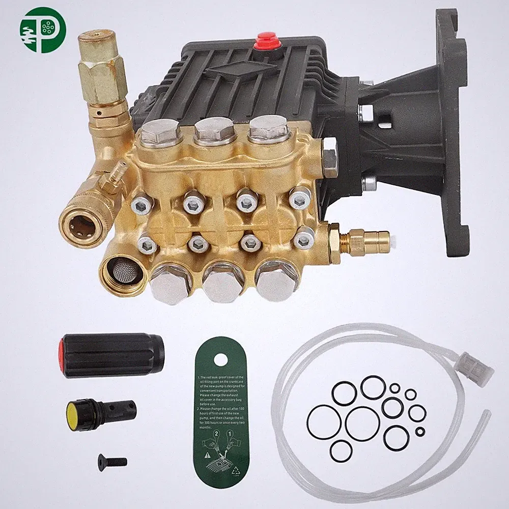 G: 3000 psi at 4 US gpm, 9hp at 3400rpm 1" Shaft Pressure Washer Pump US