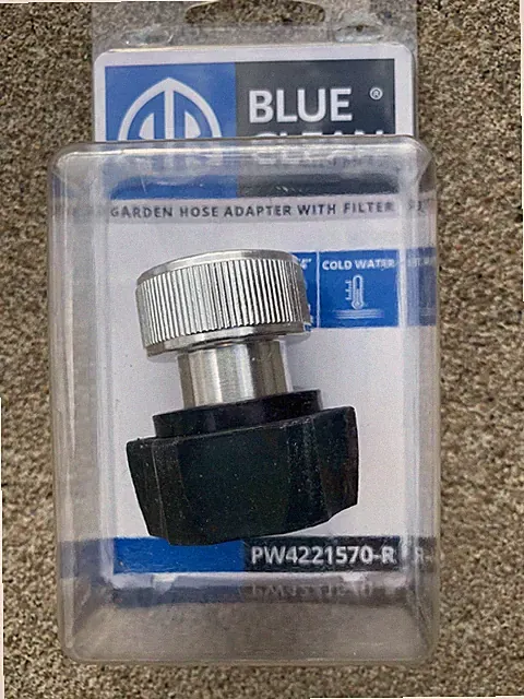 Garden Hose Adapter Filter PW4221570-R Electric Pressure Washer Coupler Part